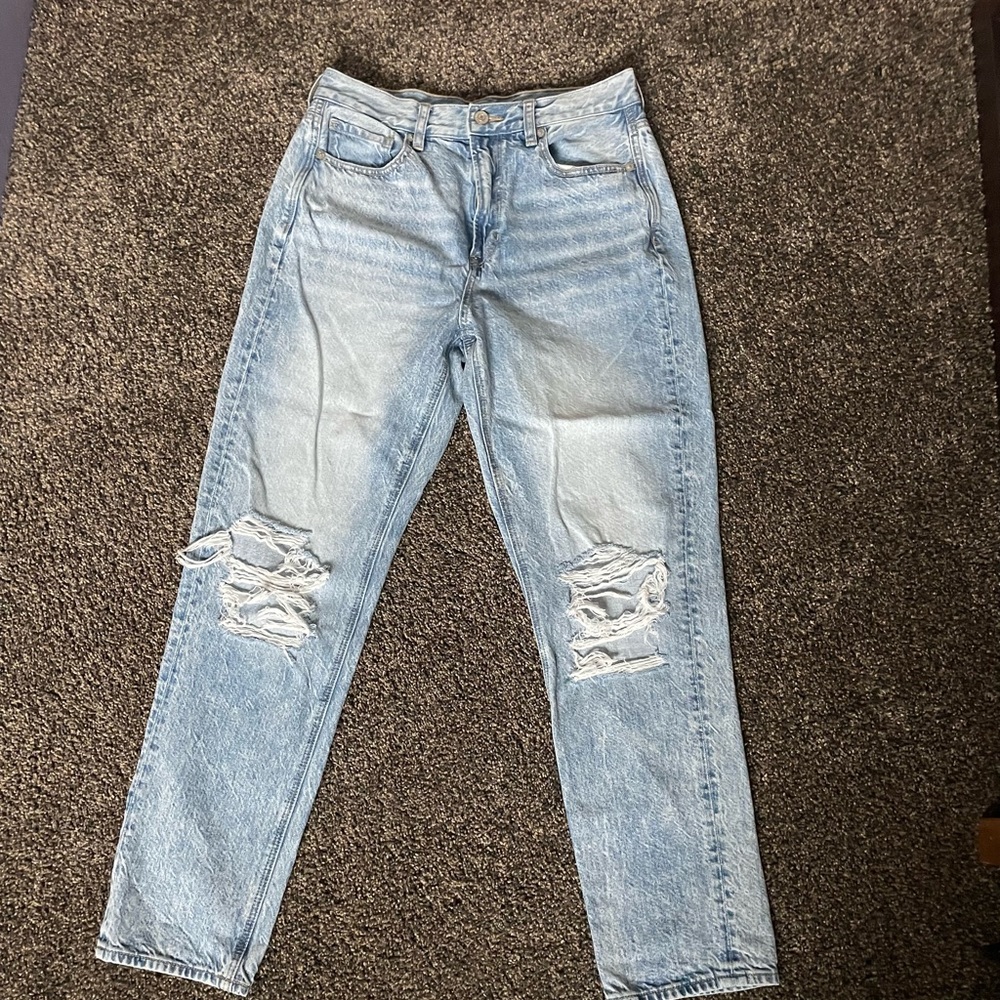 AE mom jeans